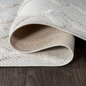 Peralta Moroccan Diamond Indoor/outdoor Area Rug